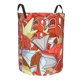 thumbnail image 2 of Cesta de lavandería plegable grande M-Agikarp, organizador de ropa, impermeable, se puede usar para guardar ropa, hogar, regalos y juguetes, 2 of 8