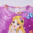 thumbnail image 6 of ATAIKU Toddler and Little Girl Pajamas Set Kids Long Sleeve Tee and Pants Mermaid Sleepwear Girls 2-Piece Jammies 5T, 6 of 14
