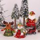 thumbnail image 2 of Bewildely Bolsa de regalo de Navidad Bolsas de regalos encantadores interesantes Soporte de almacenamiento Cremallera Bolsas de dulces de Navidad Kits de decoración para fiestas Muñeco de nieve, 2 of 6