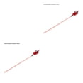 thumbnail image 1 of ZLight Pet Teaser Plastic Long Handle Teasing Rod Stick Bell Interactive Pet Toy colorful 2Set, 1 of 6