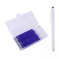 thumbnail image 1 of Rongfmy 2x40pcs Heat Erasable Pens Refills for Quilting Sewing Dressmaking Blue, 1 of 6