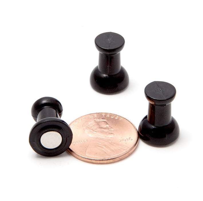 Office Map Magnets 24 Magnetic Push Pins Miniature Game Piece Pawn Magnet Useful for Fridge Whiteboard Magnets Fun Colorful Classroom Magnets Pawn Style Photo Magnets Kitchen Magnets Assorted