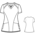 thumbnail image 3 of WonderWink WonderWink PRO 6319-Women's Four Pocket V-Neck Scrub Top, 3 of 3
