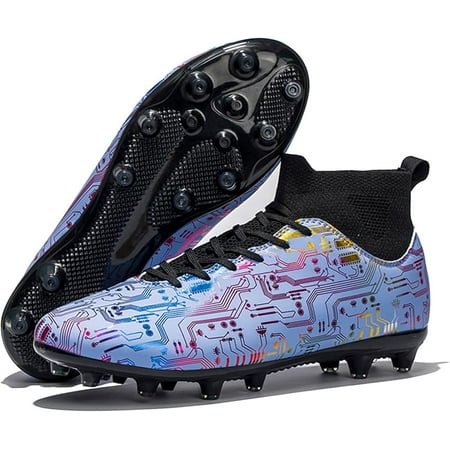 

Unisex-Adult Soccer Shoes for Outdoor Mens Training Turf Football Cleats Womens Lightweight Indoor Sneaker