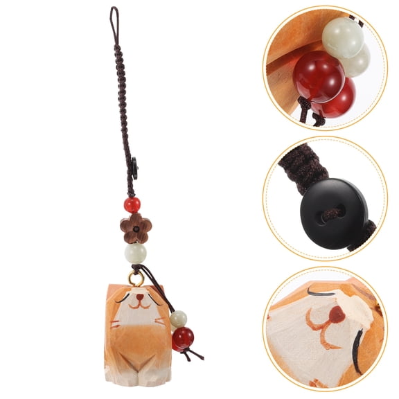 TABLZONE Hanging Bag Keychain Charms Multi Cat Figurine 1Pack Back to School