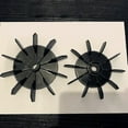 thumbnail image 3 of 2pcs Air Compressor Fan Blade Motor Cooling Fan Blade Plastic Material Fan Blade, 3 of 5