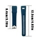 thumbnail image 4 of Correa para reloj inteligente con silicona de repuesto compatible con relojes inteligentes Hr+Plus y Hr+Smartwatch Strap, 4 of 4