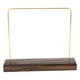 thumbnail image 2 of Exhibidor de joyas, vitrina, organizador de aretes, base de madera 20x5x17cm, 2 of 6