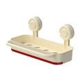 thumbnail image 1 of Strong Suction Cup Wall Mounted Storage Shelf Organizer Rack for Bathroom and Kitchen Showers Accessories, 1 of 6