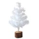 thumbnail image 2 of Tabletop Christmas Tree With Light Christmas Party Decoration Mini Artificial Christmas Tree For Christmas Desktop Window Walkway Decoration Indoor Home Party, 2 of 9