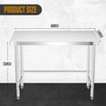 thumbnail image 2 of Kselythan 36 x 24 Inch Stainless Steel Work Table,Commercial Kitchen Prep Table Metal Table for Restaurant and Home, 2 of 7