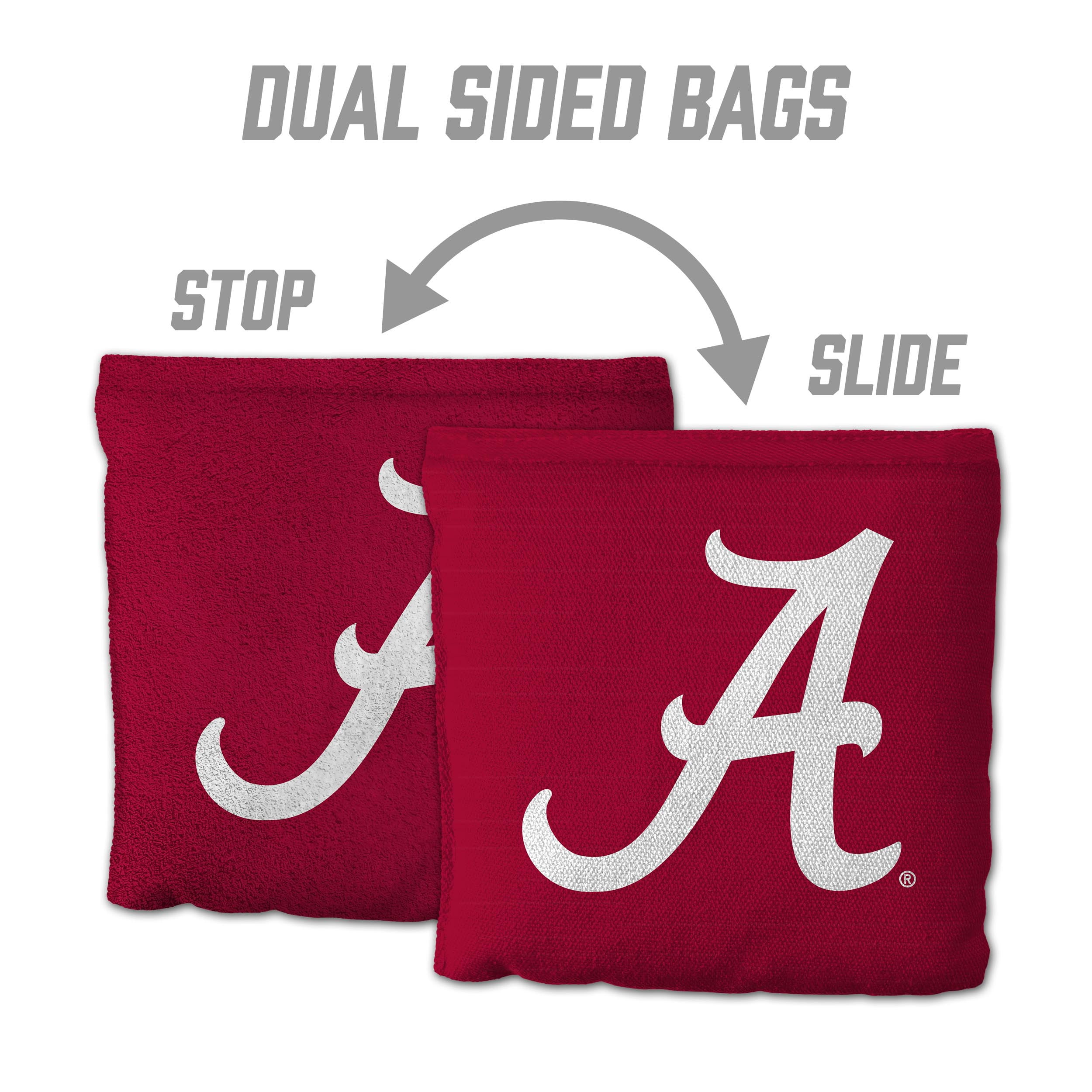 Alabama Crimson Tide 8pk Licensed Cornhole Bags