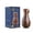 Dark Brown, variant on Indian Art Villa Handcrafted Copper Antique Dark Matka Hammered Design Bedroom Bottle, Dark Brown, Drinkware – 54 oz