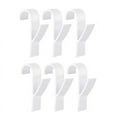 thumbnail image 2 of Space Aluminum Wall Hooks Handmade Towel Hangers Coat Rack Hat Rack Modern Bath Hooks Robe Hook for Home Bedroom Weiß, 2 of 4