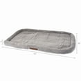 thumbnail image 5 of Vibrant Life X-Large Cozy Luxe Crate Mat Pet Bed, Gray, 5 of 9