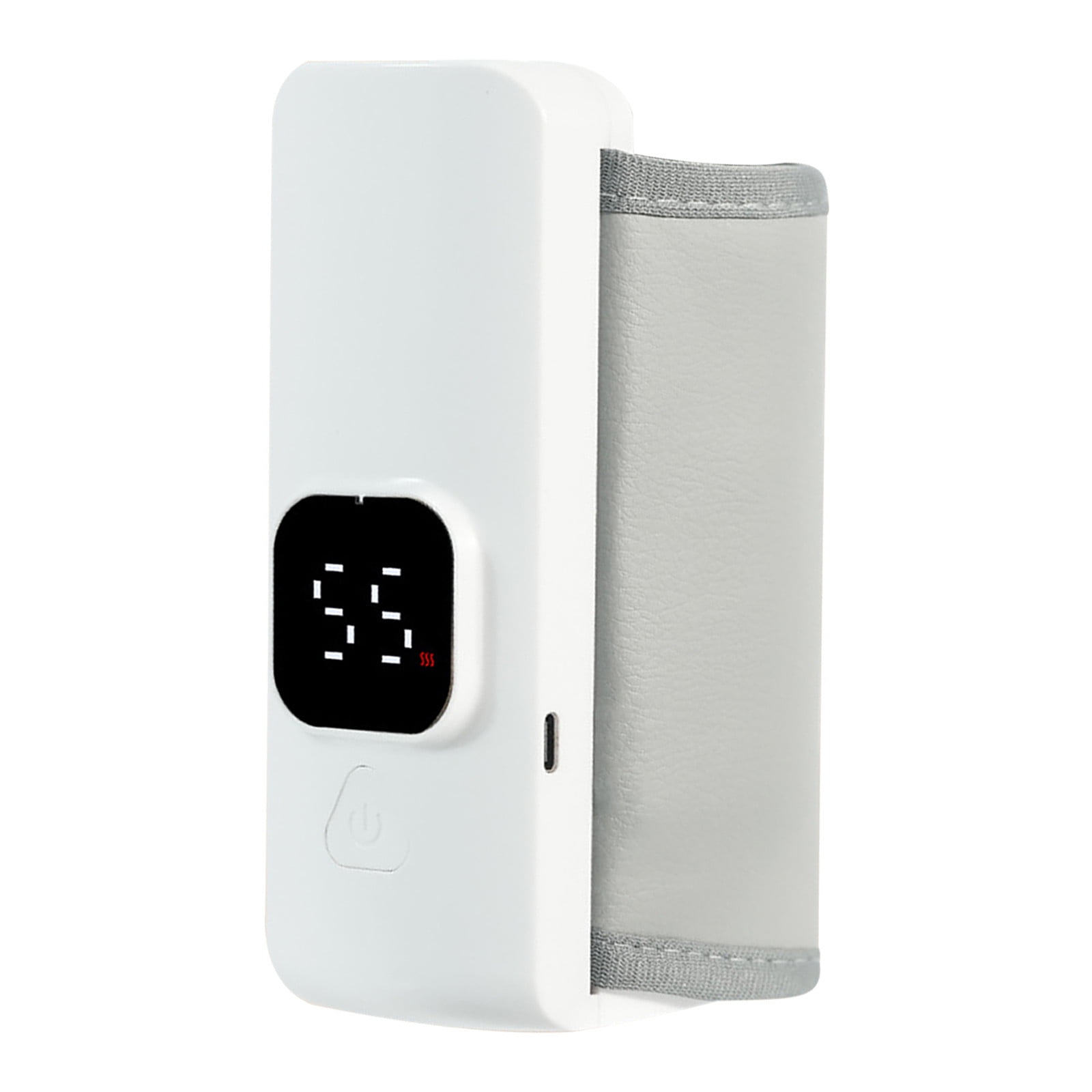 Xheghe Portable Rechargeable Bottle Warmer with Temperature Control | Wireless Heating for On-the-Go Convenience | Includes Insulation Cover for Optimal Warmth