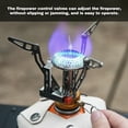 thumbnail image 4 of TFixol Ultralight Portable Camping Stove with Adjustable Flame, Stainless Steel Foldable Outdoor Cooking Gear for Hiking, Picnics, and Backpacking, 4 of 7