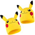thumbnail image 4 of Gorro Pokémon Kids, acogedor, tejido en invierno, amarillo, de Pikachu, 4 of 6