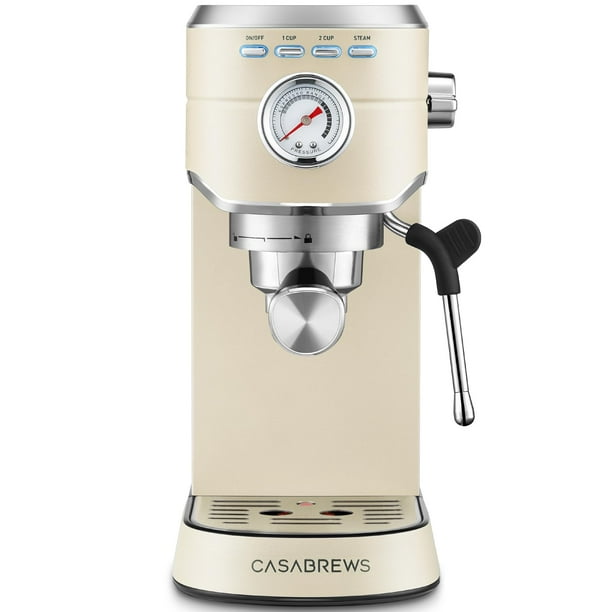 Máquina de café espresso CASABREWS CM5418 20 bar con espumador de leche 1L