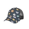 thumbnail image 6 of Lsque Cartoon Animals Printed Trucker Hat - Baseball Cap for Men Women - Breathable Mesh Side, Adjustable Fit - for Casual Wear, 6 of 7