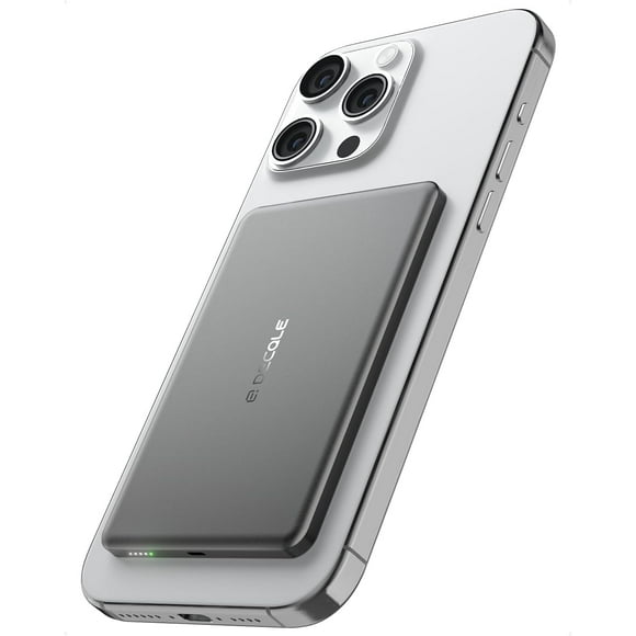 Power Bank decqle Air de 5000 mAh con carga inalámbrica magnética