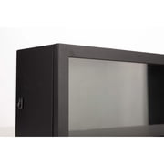 Studio Decor 28 Front Loading LED Display Case with Glass Frame