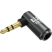 Yinyoo TRI 2.5mm Balanced Female to 3.5mm Stereo Male, Headphone Jack Audio Adapter with Gold Plated Socket, Audio