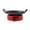 Red, variant on deevoka Camping Shabu Hot Pot Fast Heating Griddle Pan for Picnic Camping Restaurant Red