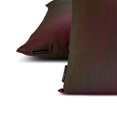 thumbnail image 4 of Fundas de cojín decorativas HomeCentric en verde y fucsia (paquete de 2, 50 x 50 cm), de seda lisa, para sofá, hotel, salón y dormitorio. Estilo moderno. Lujo en verde y fucsia., 4 of 8