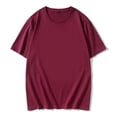 thumbnail image 4 of T-shirt d'Été pour Homme à Col Rond en Coton Mercerisé à Manches Courtes, 4 of 9