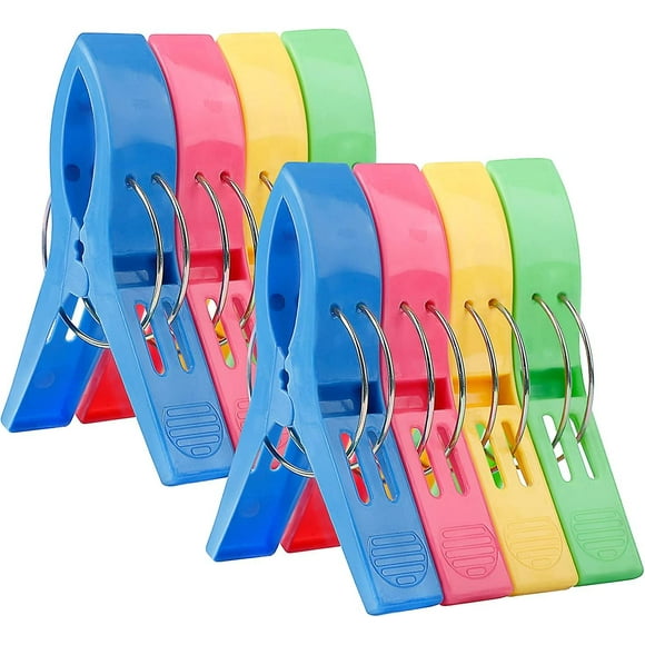 Large Clothespin Towel Clip, 8pcs Iave Beach Towel Clip, Beach Towel Clip