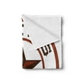 thumbnail image 2 of Texas Star Soft Flannel Fleece Throw Blanket, Round with Lone Star Earth Toned Monochromatic Illustration, Cozy Plush for Indoor and Outdoor Use, 60" x 80", Dark Brown and Brown, by Ambesonne, 2 of 5