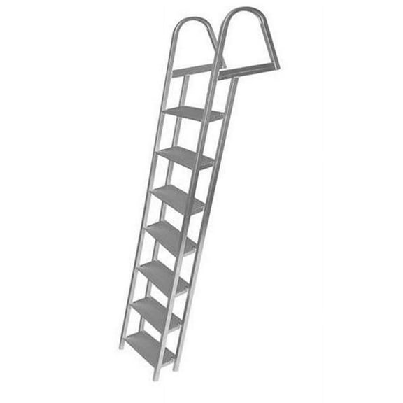 JIF Marine 7-Step Ladder Aluminum w/Mounting Hardware Boat - Dock Ladder
