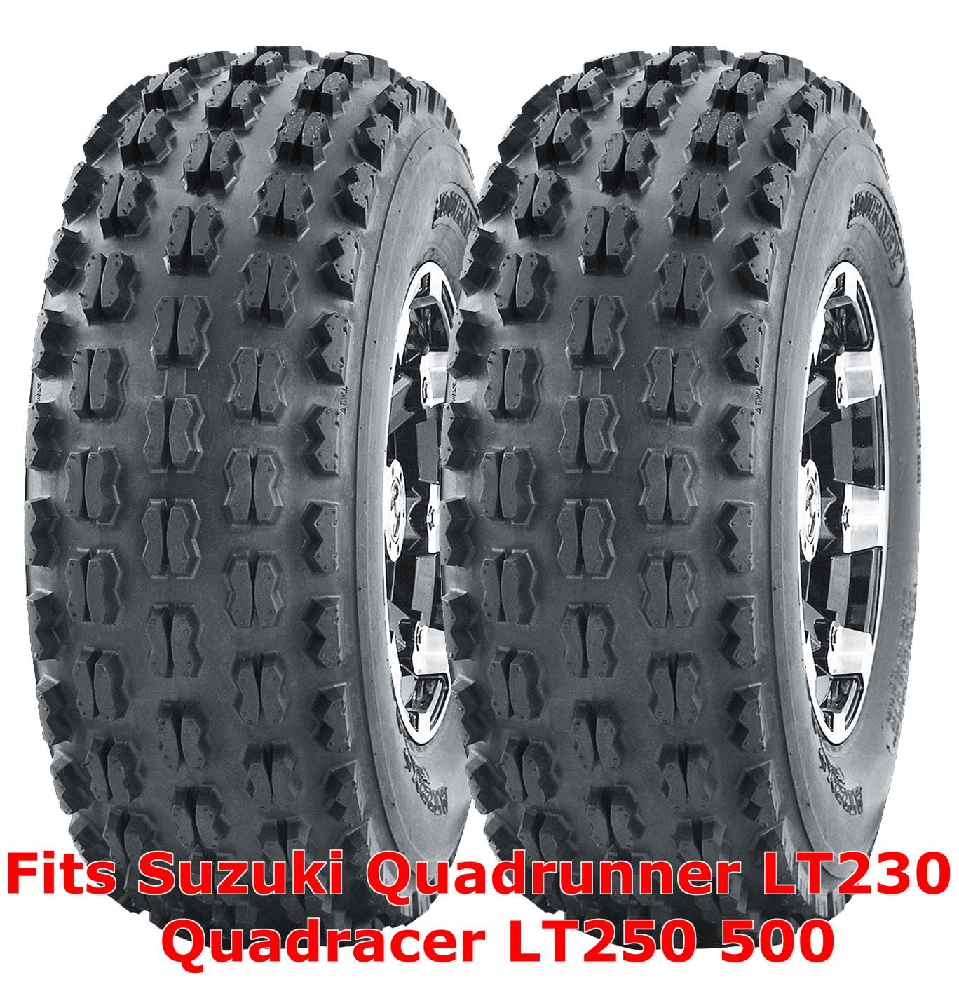 (2) 21x710 Suzuki Quadrunner LT230 Quadracer LT250 500 front GNCC
