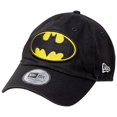 thumbnail image 1 of Batman 806056 Symbole Classique Nouvelle Ère Décontracté Classique Casquette Papa Ajustable, Noir, 1 of 5