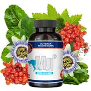 Outback Magnesium  - Maximum Absorption Magnesium Supplement Complex - Vegan, Gluten-Free 90 Capsules