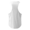 thumbnail image 4 of HCNTES Mens Independence Day Summer Tank Top Breathable Large Size Casual Sleeveless Top Loose Partial Print Tank Top(XL,White), 4 of 5