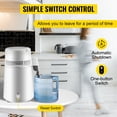 thumbnail image 3 of SIHAO Water Distiller Machine, 1 Gal Capacity, 750W Countertop Pure Distilled Water Maker Machine with w/BPA Free Plastic Container for Home Kitchen, 3 of 9