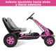 thumbnail image 4 of Costway Go Kart Racing para Niños Coche de Pedal con Ruedas de Goma Embrague y Freno 98 x 59 x 61 cm Rosa, 4 of 8