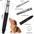 thumbnail image 5 of MUMQAQ 2 Pack Dog Whistle to Stop Barking Professional Adjustable Ultrasonic Dog Training Whistle, 5 of 8