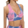 thumbnail image 1 of YouLoveIt Women Sports Bras Cross Back Yoga Bras Removable Pad Tank Top Yoga Sports Bra Women's Seamless Sports Bra Workout Bras Padded Sports Bras, 1 of 8