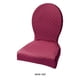 thumbnail image 4 of Matsuzay Funda para silla suave y cómoda, elegante para silla de comedor 80, fundas de excelente mano de obra para taburete Decoración del hogar Vino rojo, 4 of 6