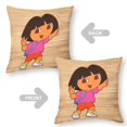 thumbnail image 2 of Dora-South Park Fundas de almohada de terciopelo con tema, regalos de funda de almohada, decoración para el hogar, cojín de lanzar, regalo de cumpleaños para fans y parejas. 60cm x 60cm., 2 of 6