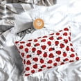 thumbnail image 5 of Yiaed Ladybug And Heart Print Brushed Microfiber Envelope Pillowcases, Standard,Envelope Closure Pillow Cases(No pillow core)-20"x30", 5 of 6