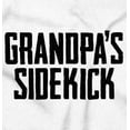 thumbnail image 2 of Grandpa Sidekick Cute Funny Grandkids Romper Boys or Girls Infant Baby Brisco Brands NB, 2 of 6