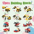 thumbnail image 5 of 12pcs 2024 Easter Set, Fire Engineering Building Blocks Set, Toys For Kids Teens, Easter Gifts, 5 of 5