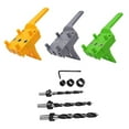 Bosisa Woodworking Dowel Jig 6/8/10Mm Drill Bit Handheld Drill Guide