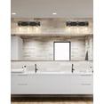 thumbnail image 4 of 3035-3V-PN-Z-Lite-Fontaine - 3 Light Bath Vanity In Transitional Style-11.25 Inches Tall and 24 Inches Wide-Polished Nickel Finish, 4 of 7