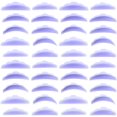 thumbnail image 1 of 20 Paires de Coussinets Réutilisables pour Lifting des Cils, Coussinets en Silicone pour Recourber les Cils (Violet), 1 of 8