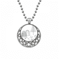 thumbnail image 1 of Cartoon Puppy Tree Hill Line Pattern Necklaces Pendant Retro Moon Stars Jewelry, 1 of 3
